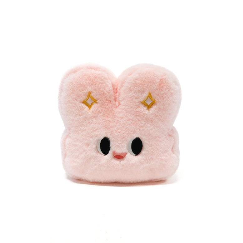 Pink Bunny Cushion Plush