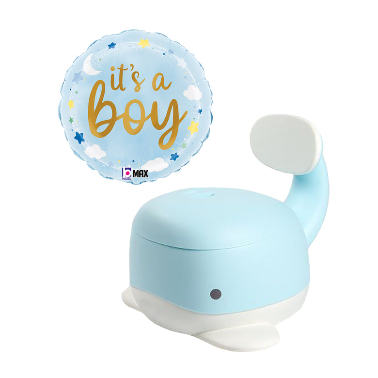 Lucky Baby Whaly Potty – Blue