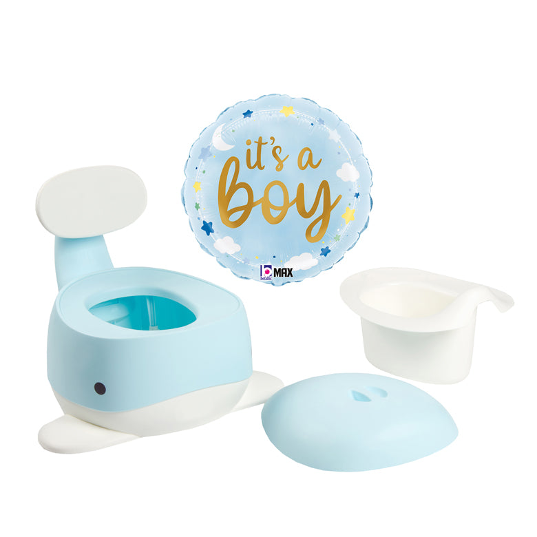 Lucky Baby Whaly Potty – Blue