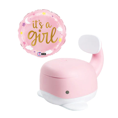 Lucky Baby Whaly Potty – Pink