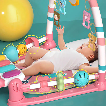 Lucky Baby Pedal Piano Harps Gym Playmat