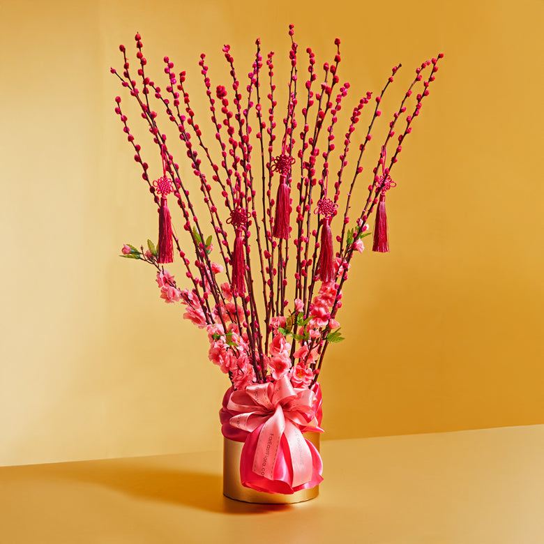 Prosperity Petals Pussy Willows – Table Flowers