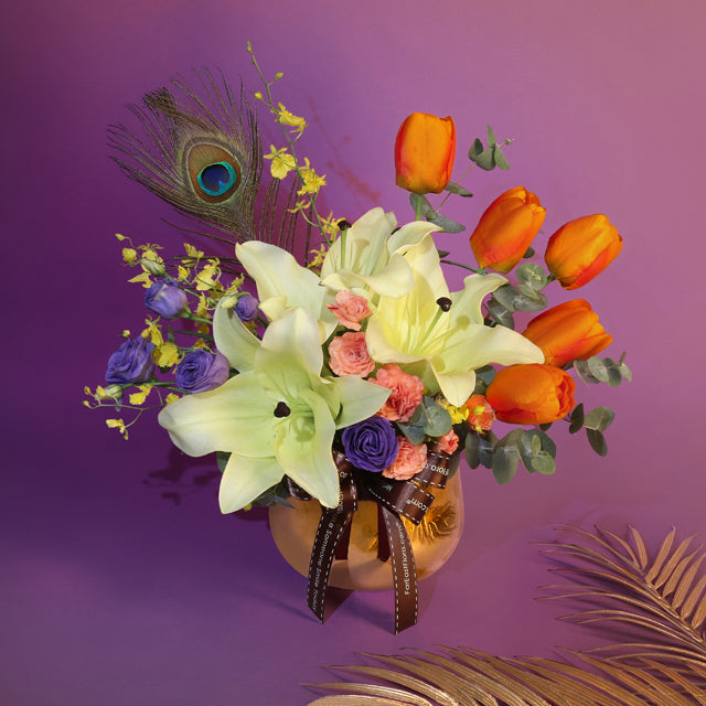 Glorious Lights – Deepavali Floral Arrangement