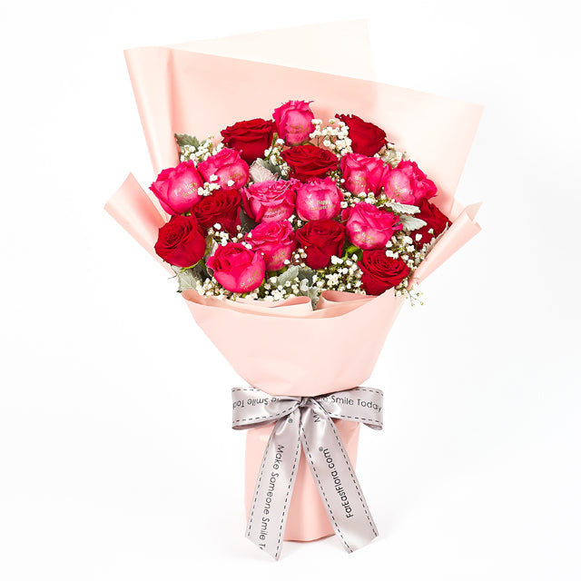 Forever And A Day - 18 Roses Bouquet - Flower Memo