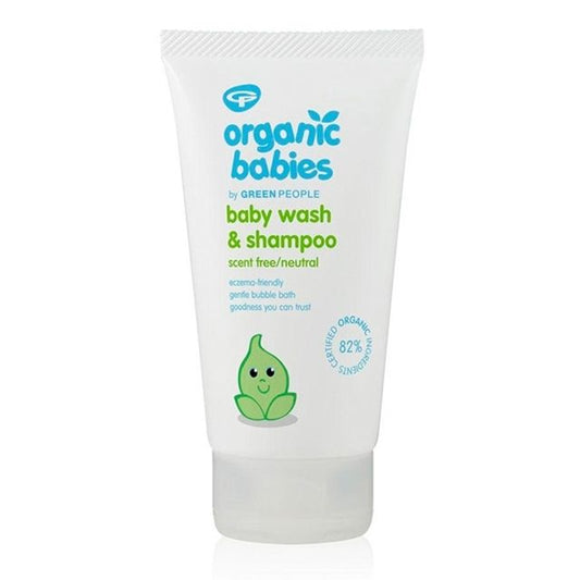 Organic Baby Scent-free Baby Wash & Shampoo 150ml