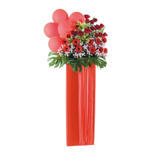 GA17 - Congratulatory Flower Stand - Perennial Success