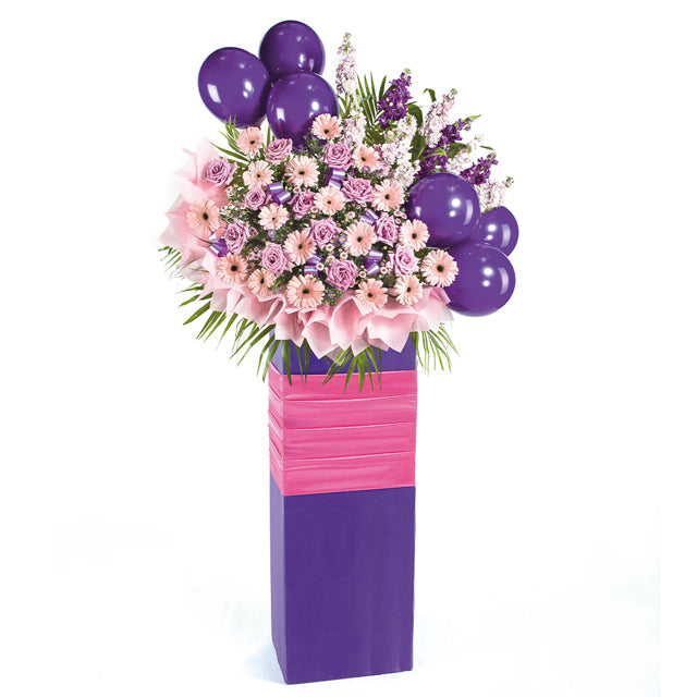 Congratulatory Flower Stand - Sweetest Admiration