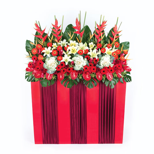 Congratulatory Flower Stand - Regal Masterpiece