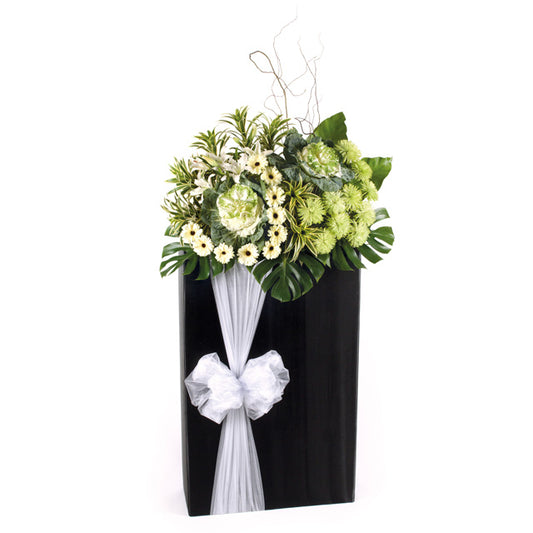 Sympathy Flower Stand - Wordless Embrace