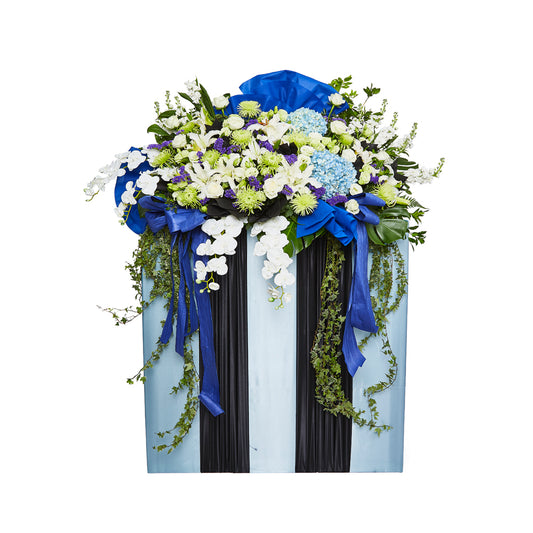 Sympathy Flower Stand - Heartfelt Condolences