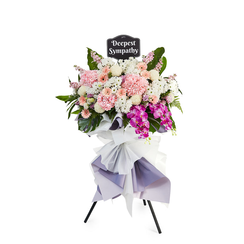 Sympathy Flower Stand - Loving Farewell