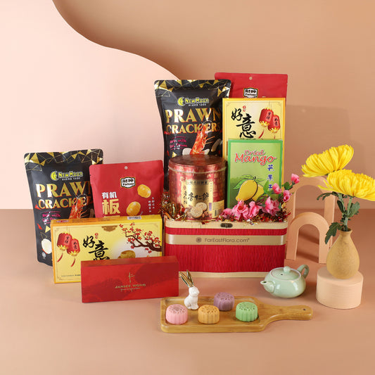 Janice Wong Snowskin Mooncakes & Nibbles Hamper