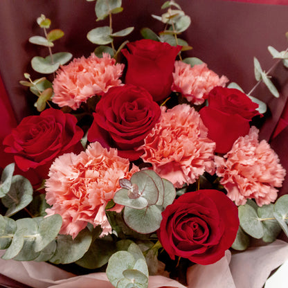 Loving Grace - Carnations, Roses