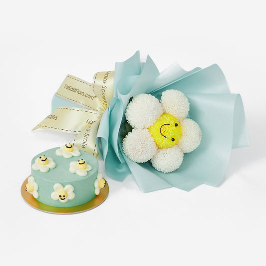 Flowers with Edith Patisserie Happy Daisies Cake