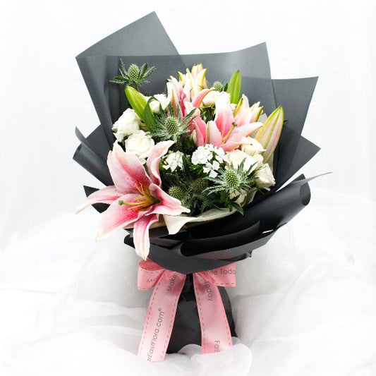 PB82 - Diligent Capricorn - Flower Bouquet