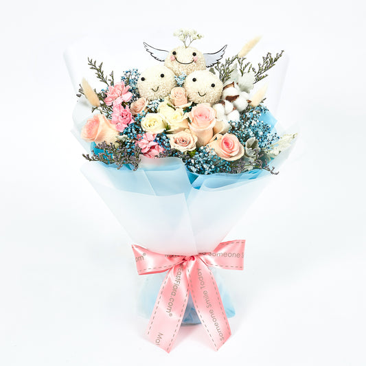 Angelic Faith - Flower Bouquet