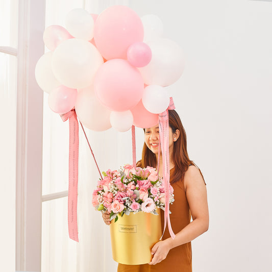 Cotton Candy - Balloon Cloud Table Flowers