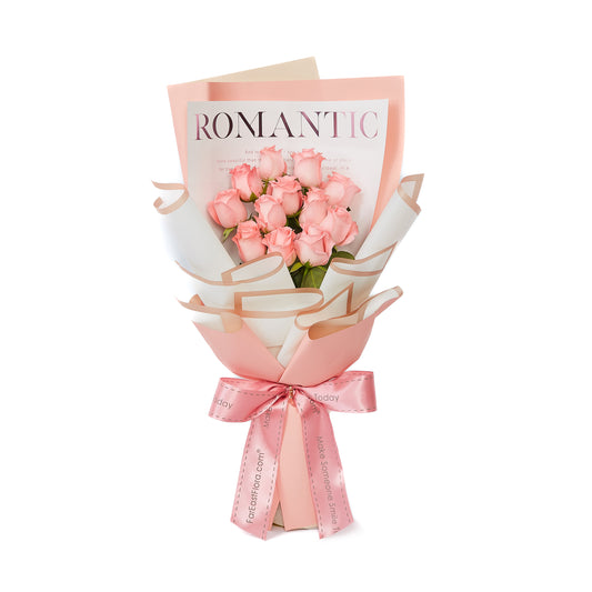 Hopelessly Romantic (Pink) - Flower Bouquet