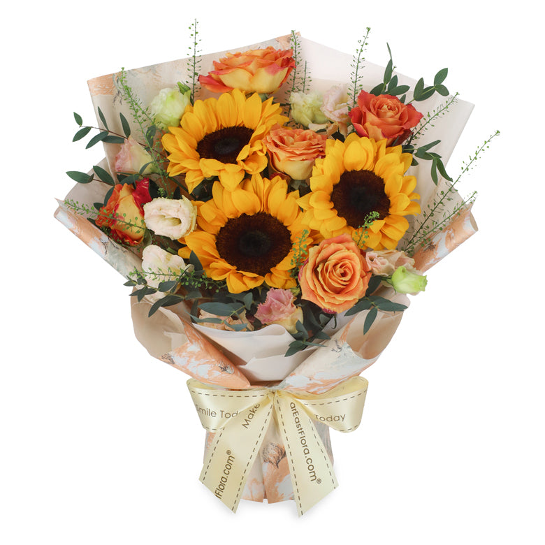 Vibrant Aries - Flower Bouquet | FarEastFloracom SG No 1 Florist ...