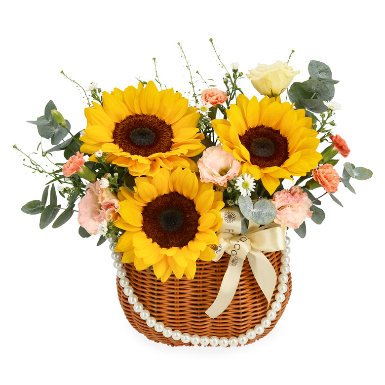 Sunshine Kisses – Table Flowers