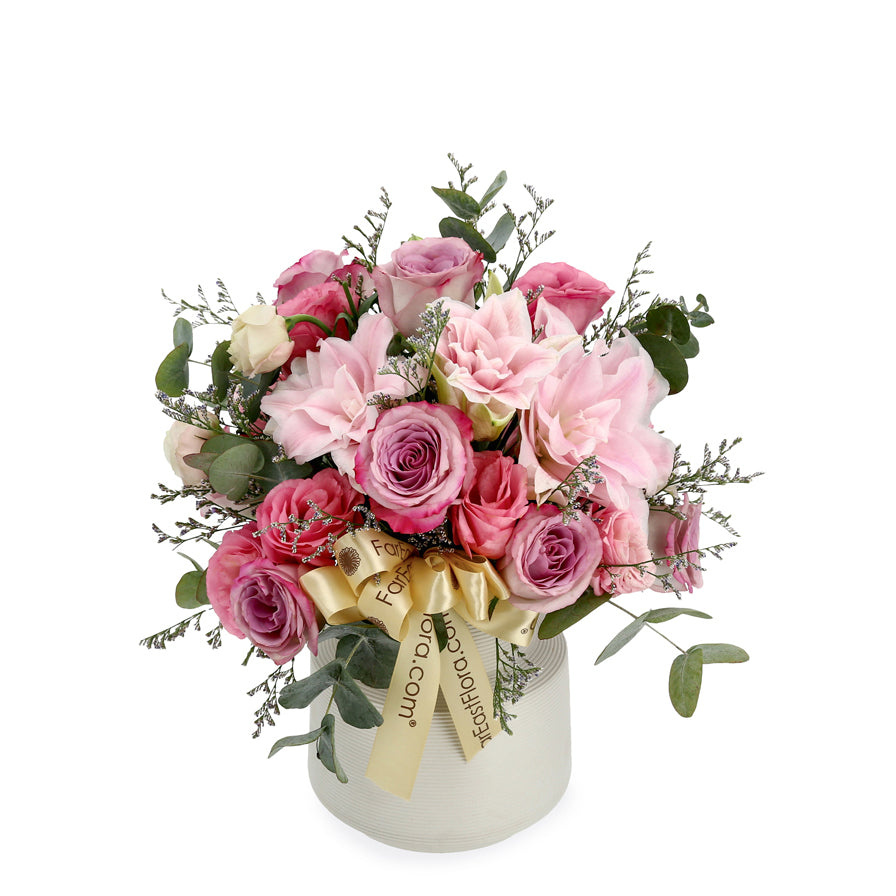 Rosy Paradise – Table Flowers