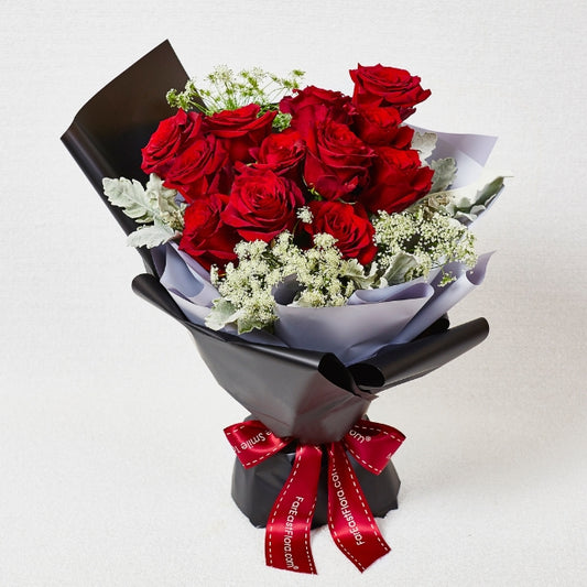 Red Velvet - Premium Rose Bouquet