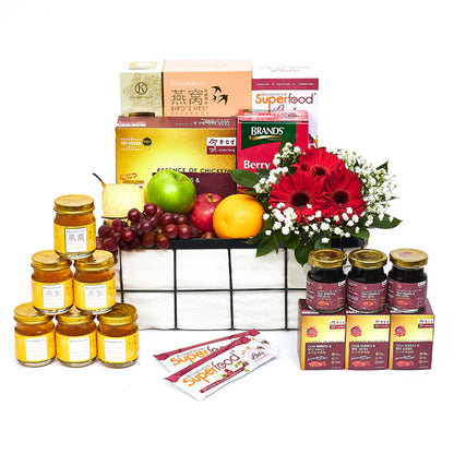 Vibrant Wellness - Fruits & Wellness Hamper