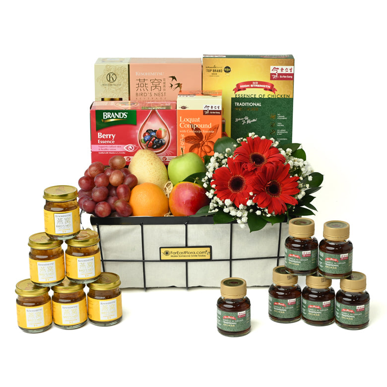 Vitality Harvest – Fruits & Tonic Hamper