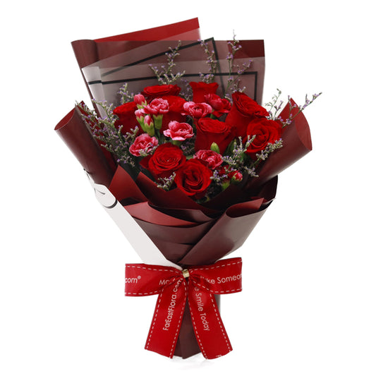 Passionate Romance - Flower Bouquet