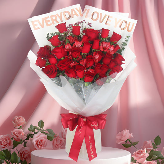 I Love You – Flower Bouquet