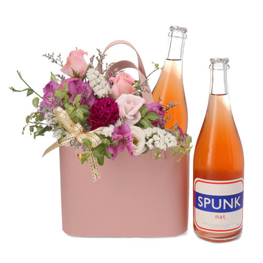 La Violetta Spunk Nat x Flowers Gift Set