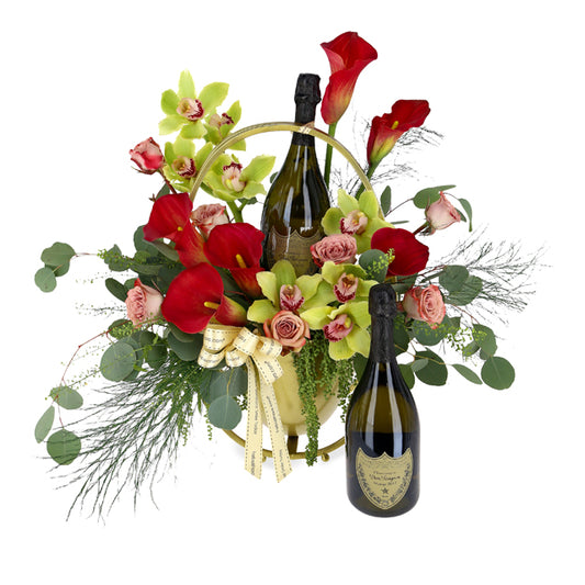 DOM Perignon x Flowers Gift Set