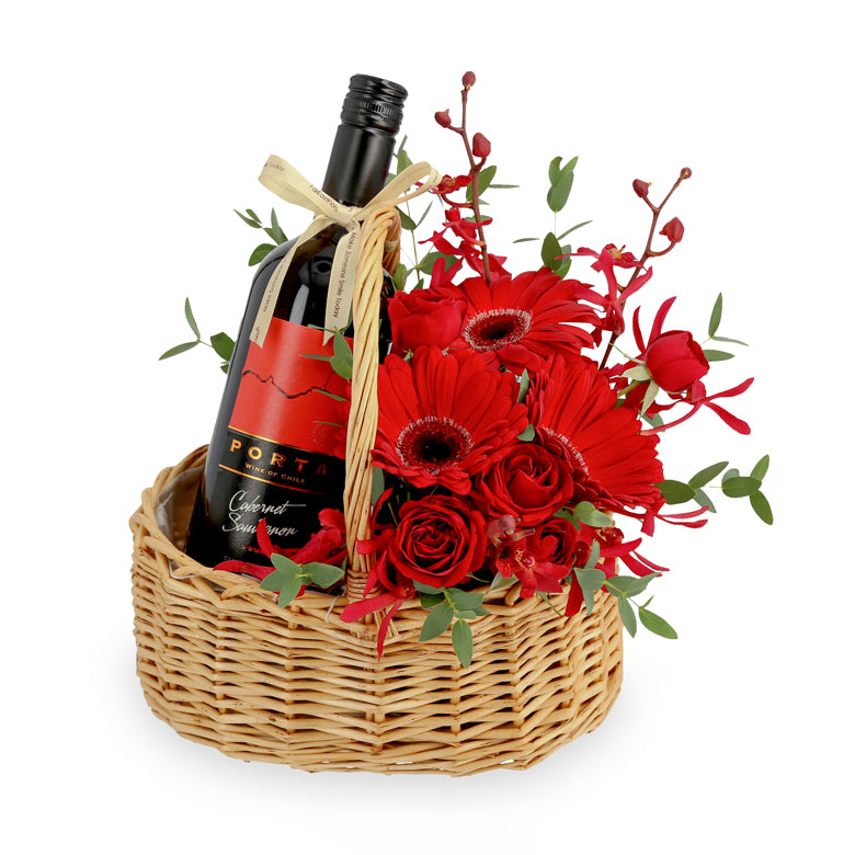 Porta Cabernet Sauvignon 2023 x Flowers Gift Sets