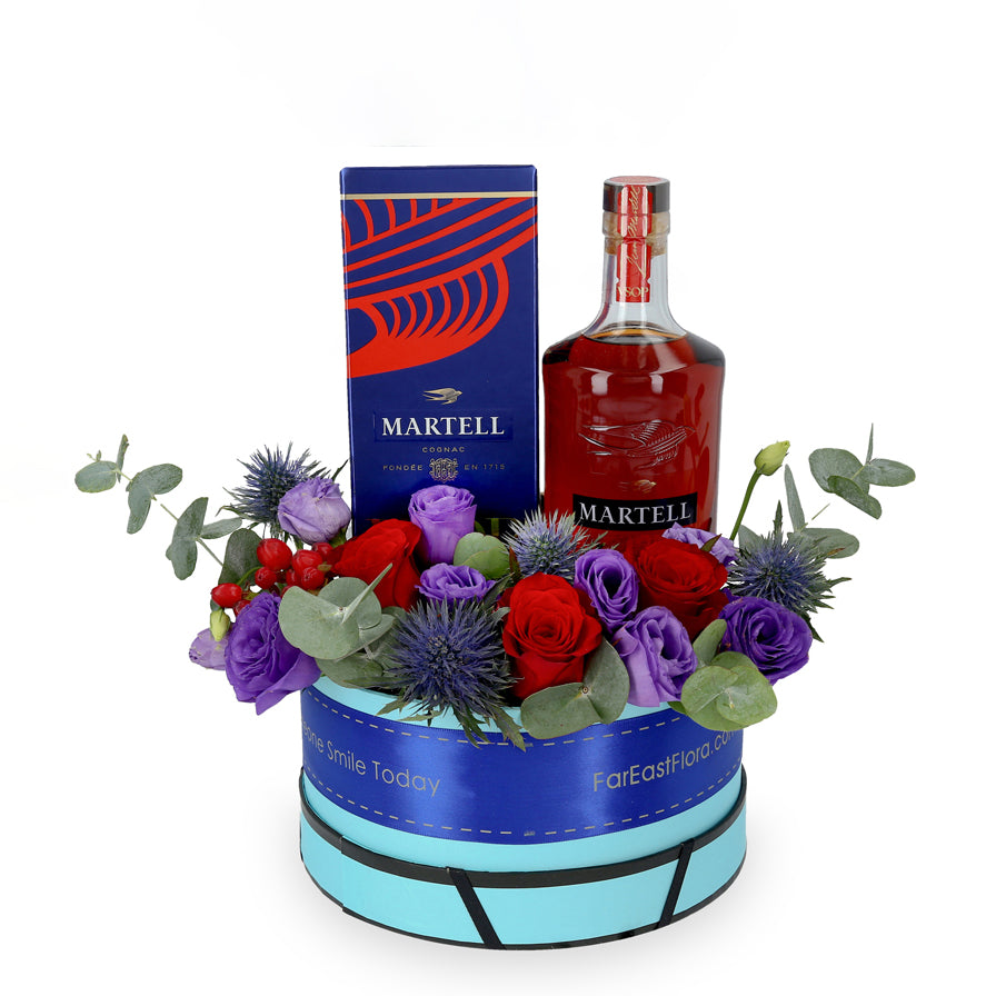 Martell VSOP x Flowers Gift Set