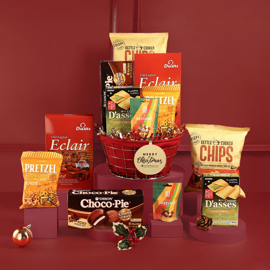 Red & Gold Splendour – Christmas Hamper