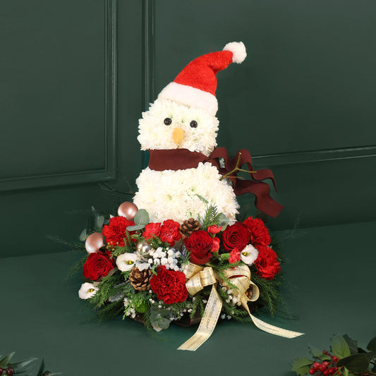 Frosty the Snowman – Table Flowers