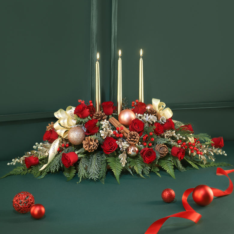 An Enchanted Christmas – Table Flowers